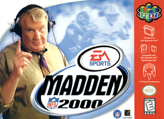 Madden NFL 2000 box art