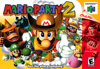 Mario Party 2 box art