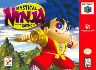 Mystical Ninja Starring Goemon box art