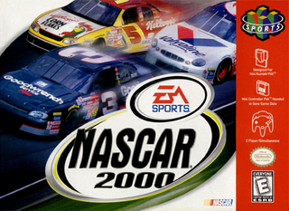 NASCAR 2000 box art