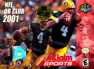 NFL QB Club 2001 box art