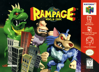 Rampage World Tour box art