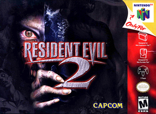 Resident Evil 2 box art