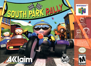 South Park Rally box art