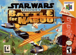 Star Wars: Episode I - Battle for Naboo box art