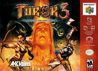 Turok 3: Shadow of Oblivion box art