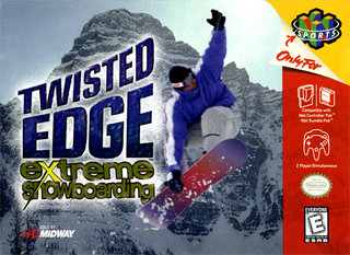 Twisted Edge Extreme Snowboarding box art