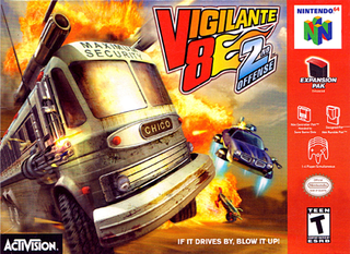 Vigilante 8: 2nd Offense box art
