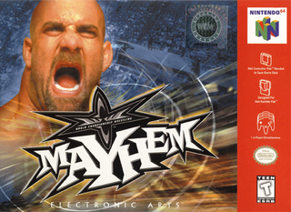 WCW Mayhem box art