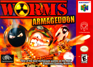 Worms Armageddon box art