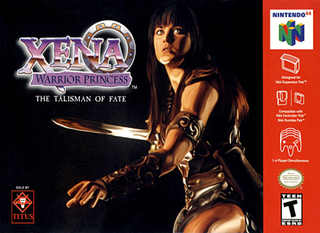 Xena: Warrior Princess - The Talisman of Fate box art