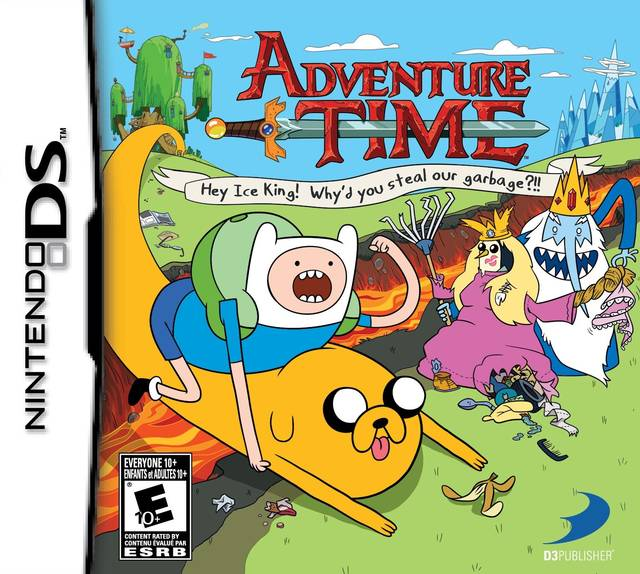 Adventure Time: Hey Ice King! Why'd You Steal Our Garbage?! box art