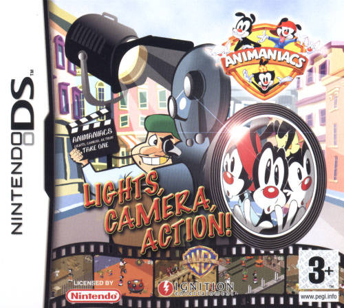 Animaniacs: Lights, Camera, Action! box art