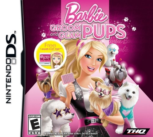 Barbie: Groom and Glam Pups box art