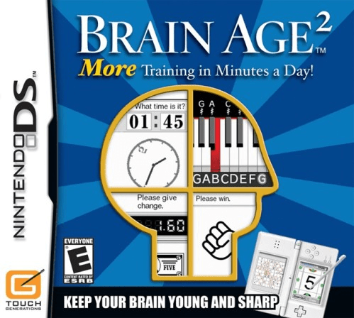 Brain Age 2: More Training in Minutes a Day! box art