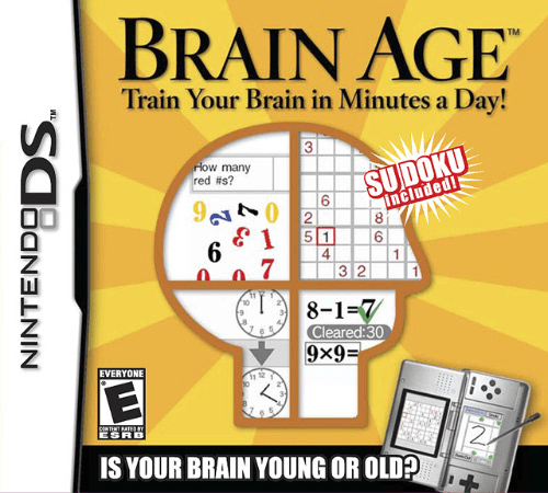 Brain Age: Train Your Brain in Minutes a Day! box art