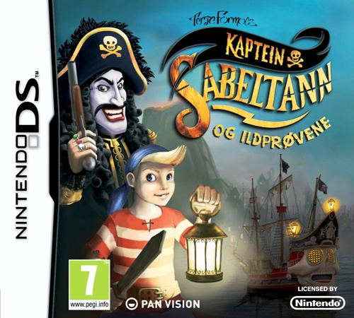 Captain Sabertooth and the Trials by Fire box art