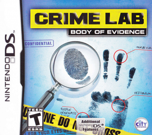 Crime Lab: Body of Evidence box art