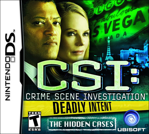 CSI: Crime Scene Investigation - Deadly Intent: The Hidden Cases box art