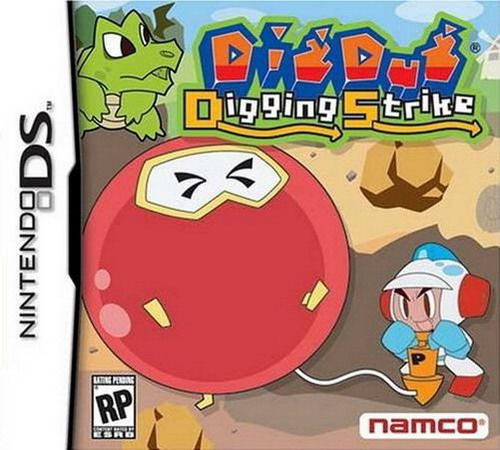 Dig Dug: Digging Strike box art