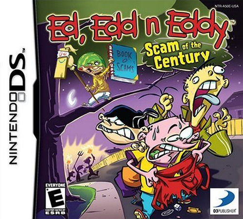 Ed, Edd n Eddy: Scam of the Century box art