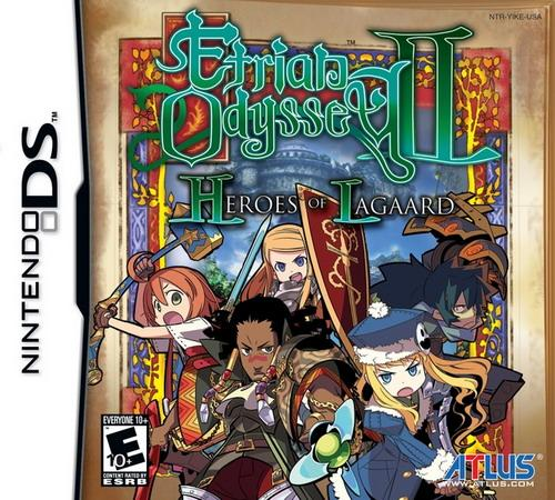 Etrian Odyssey II: Heroes of Lagaard box art