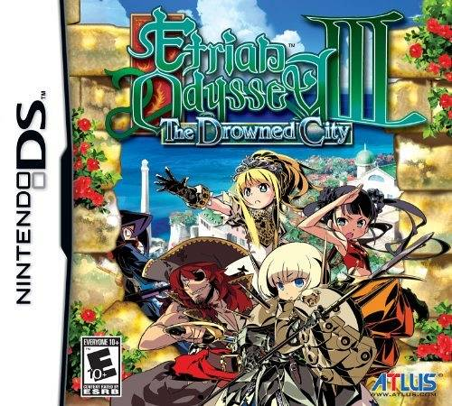 Etrian Odyssey III: The Drowned City box art