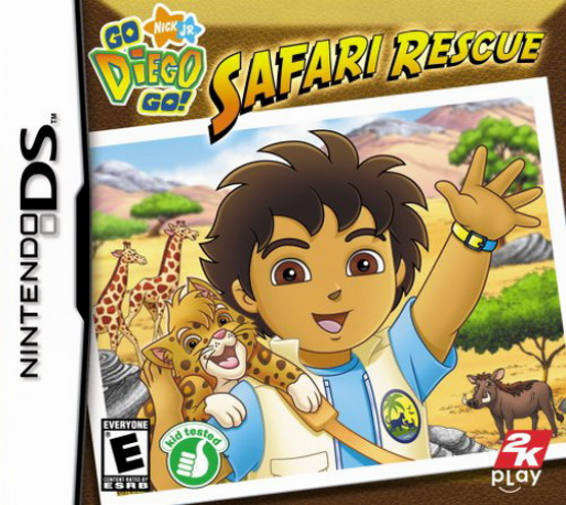Go, Diego, Go! Safari Rescue box art
