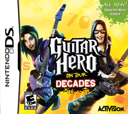Guitar Hero: On Tour - Decades box art