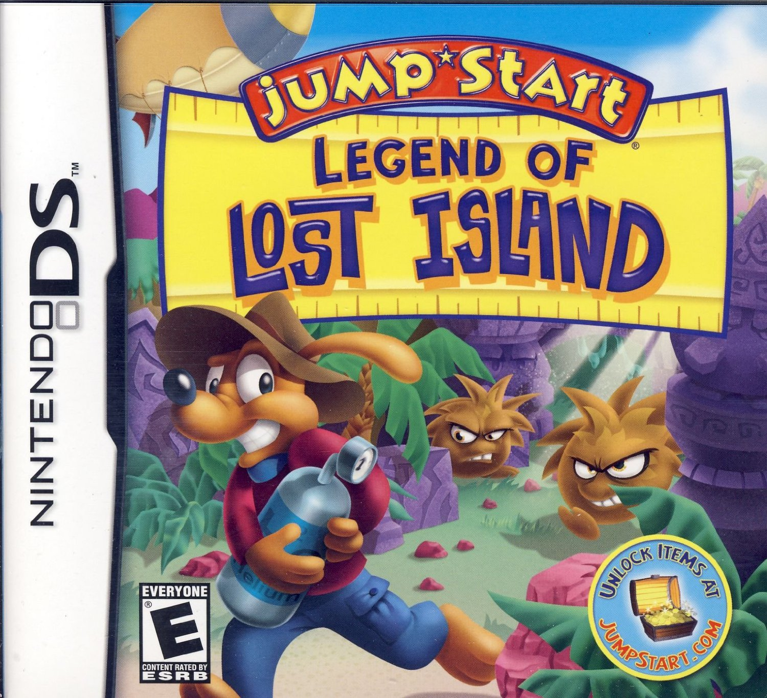 JumpStart Legend of Lost Island box art