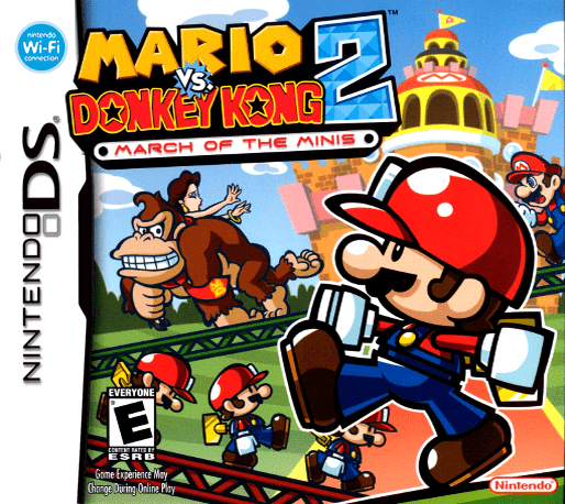 Mario vs. Donkey Kong 2: March of the Minis box art