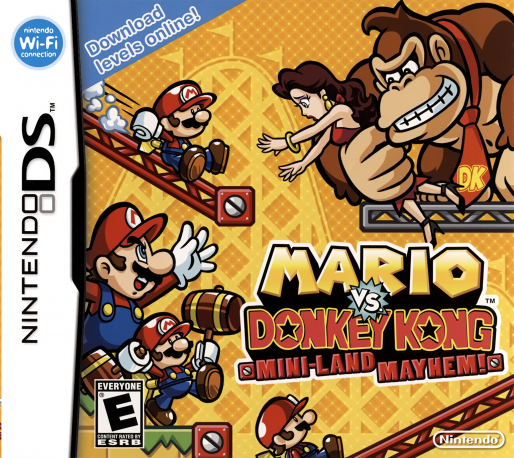 Mario vs. Donkey Kong: Mini-Land Mayhem! box art