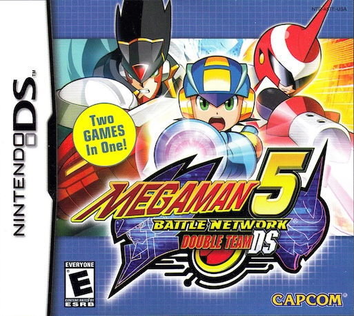 Mega Man Battle Network 5: Double Team DS box art