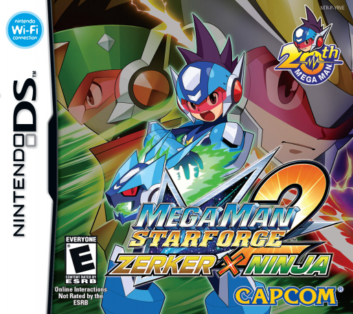 Mega Man Star Force 2: Zerker x Ninja box art