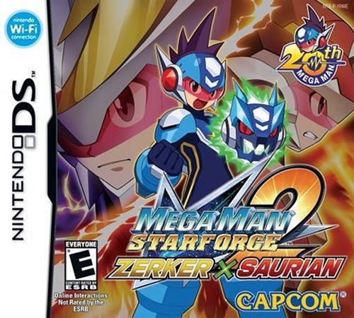 Mega Man Star Force 2: Zerker x Saurian box art
