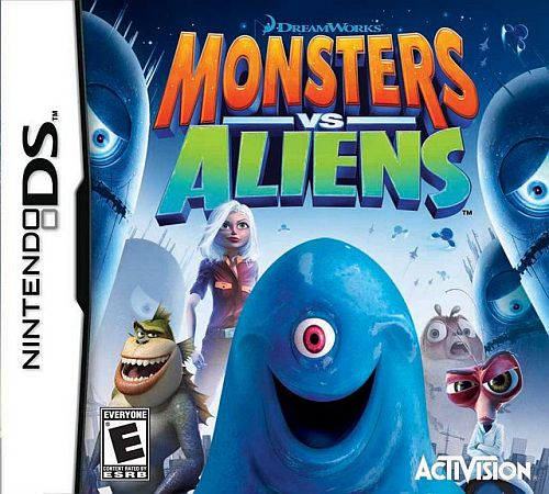 Monsters vs. Aliens box art