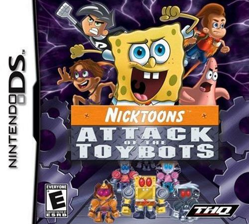 Nicktoons: Attack of the Toybots box art