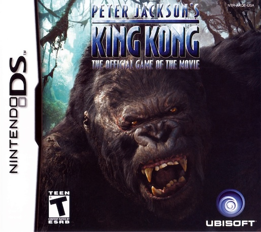 Peter Jackson's King Kong: The Official Game of the Movie box art