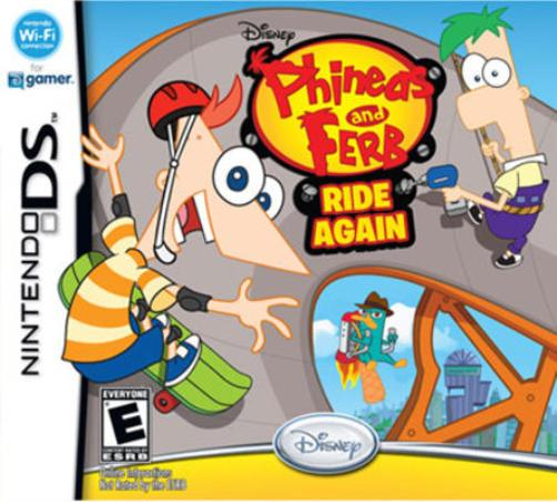 Phineas and Ferb Ride Again box art