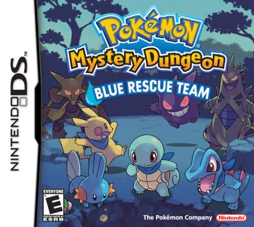 Pokémon Mystery Dungeon: Blue Rescue Team box art