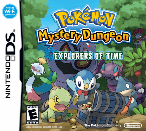 Pokémon Mystery Dungeon: Explorers of Time box art
