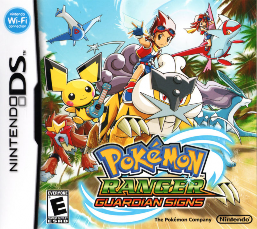 Pokémon Ranger: Guardian Signs box art