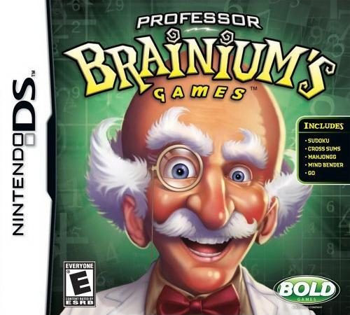 Professor Brainium's Games box art