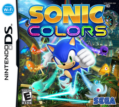 Sonic Colors box art