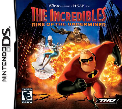 The Incredibles: Rise of the Underminer box art