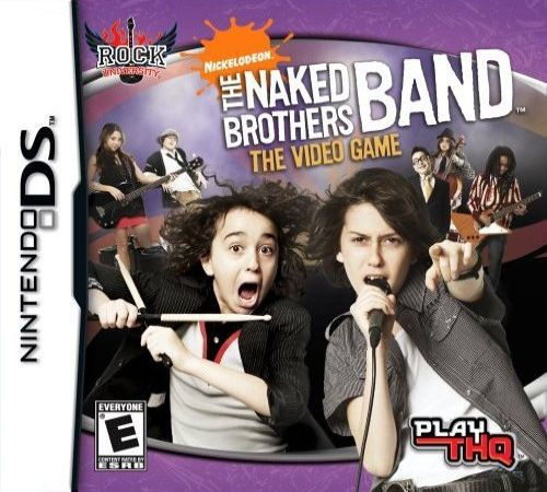 The Naked Brothers Band: The Video Game box art