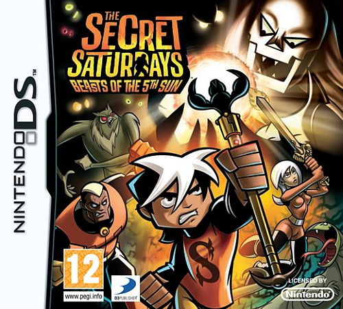 The Secret Saturdays: Beasts of the 5th Sun box art