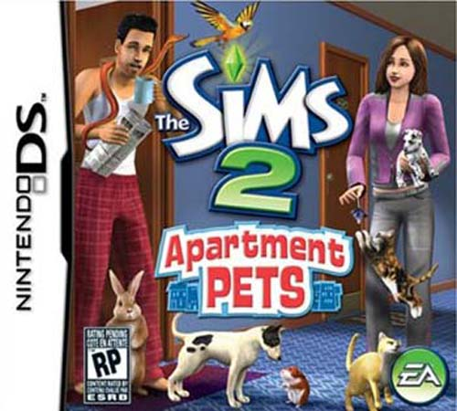 The Sims 2: Apartment Pets box art