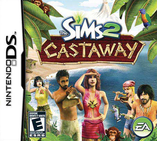 The Sims 2: Castaway box art