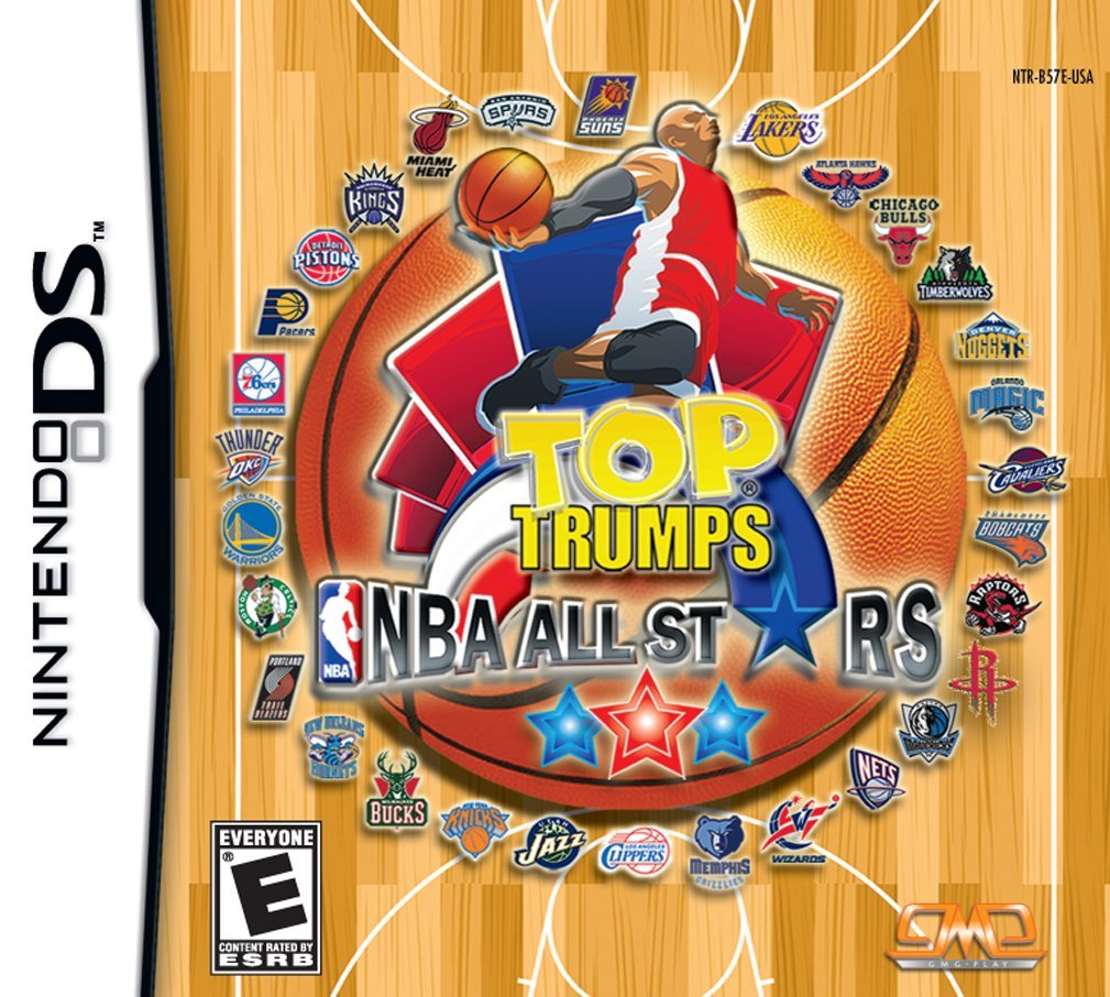 Top Trumps: NBA All Stars box art